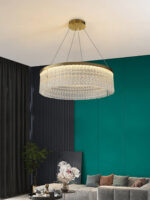 Round Halo Crystal Chandelier - Image 12