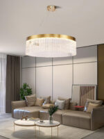 Round Halo Crystal Chandelier - Image 14