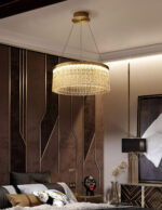 Round Halo Crystal Chandelier - Image 6