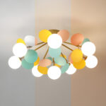 Round Macaron Ceiling Lamp - Image 17