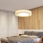 Round Pleated Pendant Lamp - Image 11