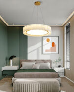 Round Pleated Pendant Lamp - Image 12
