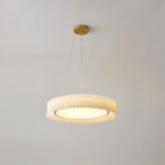 Round Pleated Pendant Lamp - Image 18