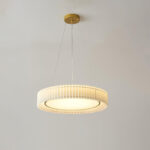 Round Pleated Pendant Lamp - Image 20