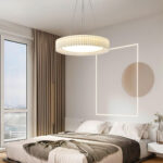 Round Pleated Pendant Lamp - Image 10