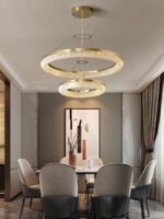 Round Ring Crystal Chandeliers - Image 11