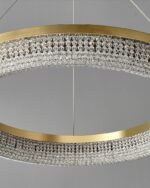 Round Ring Crystal Chandeliers - Image 16