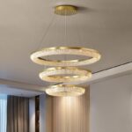 Round Ring Crystal Chandeliers - Image 3