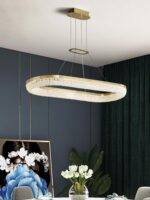 Round Ring Crystal Chandeliers - Image 5