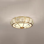 Round Textured Glass Ceiling Light - Image 11