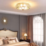 Round Textured Glass Ceiling Light - Image 14
