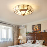 Round Textured Glass Ceiling Light - Image 20