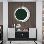 Rounded Abstract Art Sconce - Image 9