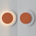 Rounded Abstract Art Sconce - Image 7