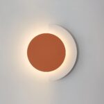 Rounded Abstract Art Sconce - Image 2