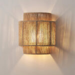 Rustic Weave Wall Lamp - Image 7