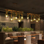 Rustic Wooden Chandelier - Image 12