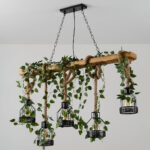 Rustic Wooden Chandelier - Image 14