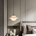 Saucer Alabaster Pendant Light - Image 10