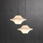 Saucer Alabaster Pendant Light - Image 6