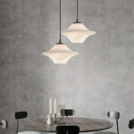 Saucer Alabaster Pendant Light - Image 3