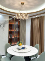 Scale Crystal Round Chandelier - Image 14