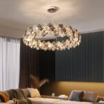 Scale Crystal Round Chandelier - Image 2