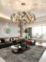Scale Crystal Round Chandelier - Image 18