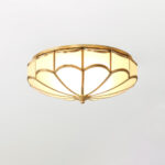 Scalloped Flush Ceiling Light - Image 9