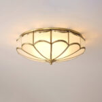 Scalloped Flush Ceiling Light - Image 2
