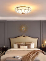 Scalloped Flush Ceiling Light - Image 5