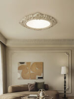 Sculpted Resin Ceiling Lamp - Image 15