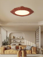 Sculpted Resin Ceiling Lamp - Image 7