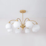 Sculptural Glass Chandelier - Image 13