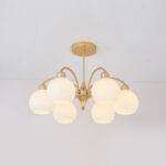 Sculptural Glass Chandelier - Image 6