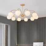 Sculptural Glass Chandelier - Image 3