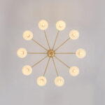 Sculptural Glass Chandelier - Image 10