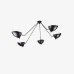 Serge Mouille Ceiling Lamp B - Image 12