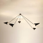 Serge Mouille Ceiling Lamp B - Image 11