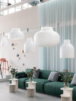 Serica Trio Silk Collection Pendant Lamp - Image 19