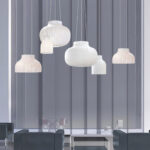 Serica Trio Silk Collection Pendant Lamp - Image 5