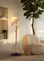 Serpentine Twist Floor Lamp - Image 9