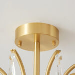 Shell Brass Ceiling Lamp - Image 18