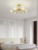 Shell Brass Ceiling Lamp - Image 10