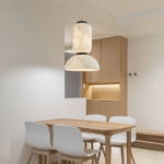 Modern Silk Pendant Light - Image 18