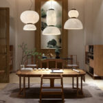Modern Silk Pendant Light - Image 6