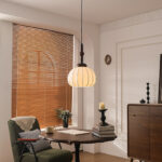 Silk Globe Pendant Lamp - Image 6