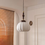 Silk Globe Pendant Lamp - Image 7