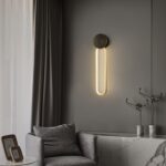 Simple Elliptical Wall Sconce - Image 5