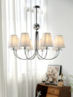 Simplicity Chrome Chandelier - Image 9